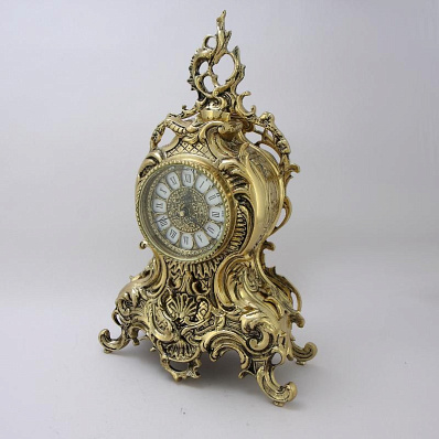 Часы каминные "Ласу", золото