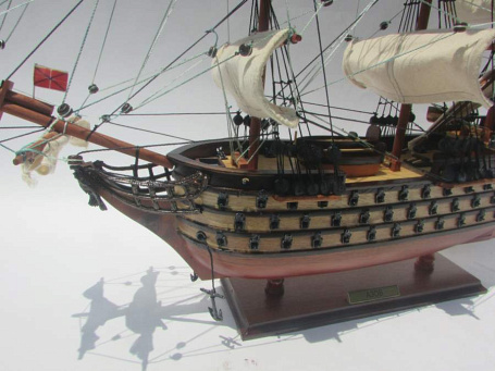 Модель парусного корабля "Азов", 50 см
