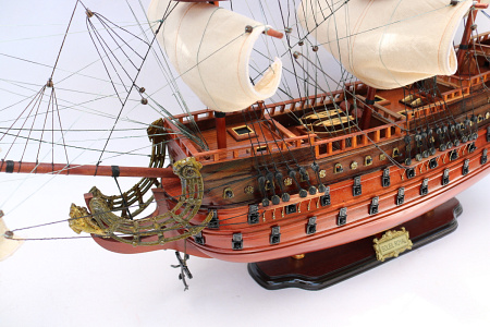 Модель парусного корабля "Soleil Royal", 90 см