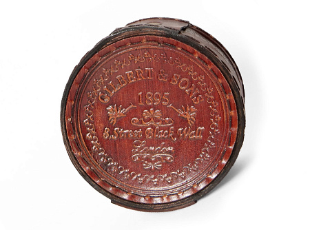 Морской компас с солнечными часами в футляре, Ø11 см.