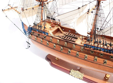 Модель парусника "Святой Павел", 85 см