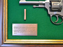 Панно с пистолетом "Наган" 37х25 см