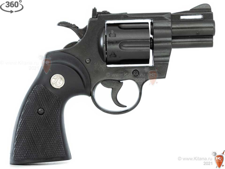 Револьвер Python 2" Магнум, США, 1955г. (макет, ММГ)