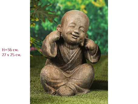 Садовая фигура "Маленький Будда"