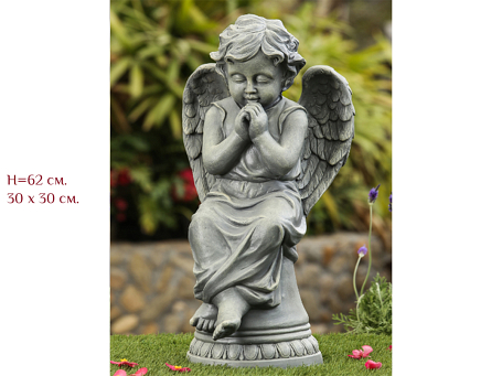 Садовая фигура "Херувим молящийся"