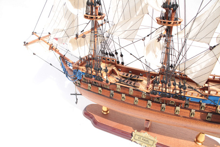 Модель парусного корабля "Святой Павел", 74 см