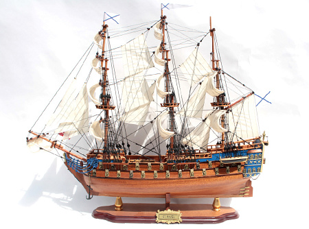 Модель парусного корабля "Святой Павел", 74 см