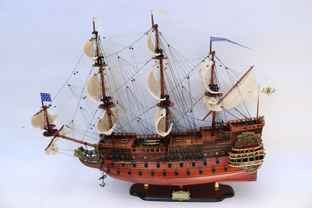 Модель парусного корабля "Soleil Royal", 90 см