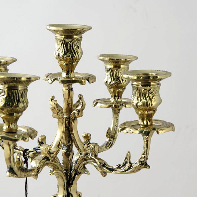 Канделябр "Каранка" на 5 свечей, золото