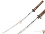 Катана, японский самурайский меч "Чакумо"
