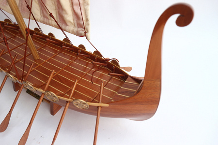 Модель парусника "Дракар викингов" Скандинавия, 60 см