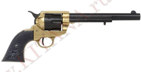 Револьвер Кольт, калибр 45, вороненый   (макет, ММГ)