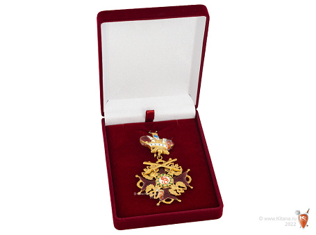Звезда Святого Станислава II степени с верхними мечами и короной