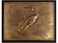 Панно "Рак" малое 20х25 см