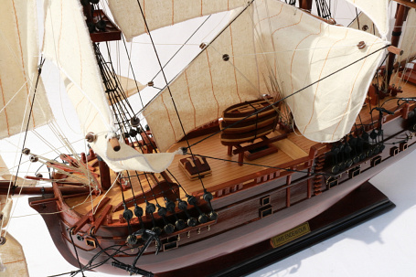 Модель парусного корабля "Bark Endeavour", 70 см