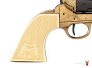 Револьвер Кольт "Миротворец 12" США, 1873 г. (черненный с латунной отделкой)  (макет, ММГ)