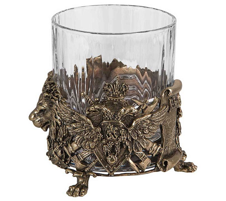 Набор 2-х бокалов для виски "Лев"