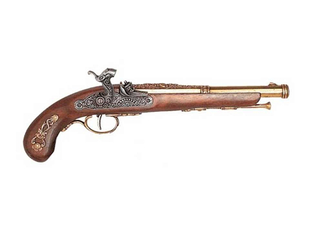 Пистолет кремневый Бресция (Италия, 1825 г.)