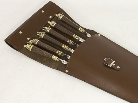 Шампуры (6шт.) "Мечта Охотника" в колчане