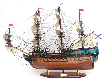 Модель парусного корабля ""Ингерманланд", 80 см