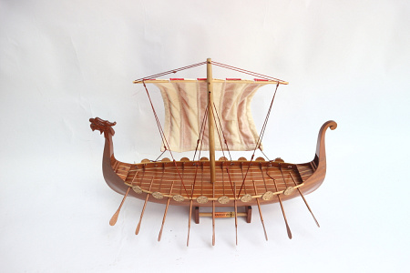 Модель парусника "Дракар викингов" Скандинавия, 60 см