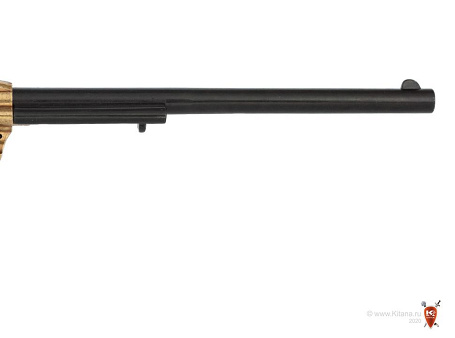 Револьвер Кольт "Миротворец 12" США, 1873 г. (черненный с латунной отделкой)  (макет, ММГ)