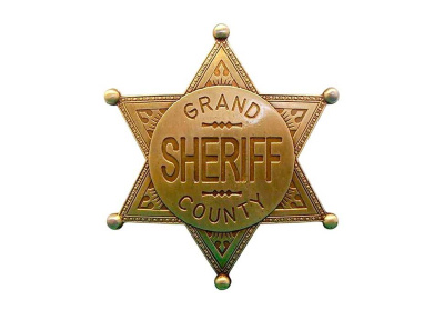 Значок окружного шерифа США