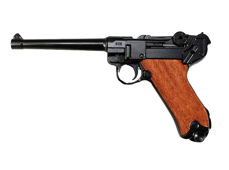 Пистолет "Люгер" P08 удлиненный ствол, Германия 1898 г. (макет, ММГ)