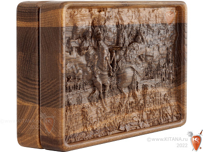 Домино "Поединок Пересвета с Челубеем на Куликовом поле"