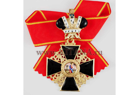 Орден Святой Анны I cт. с короной парадный