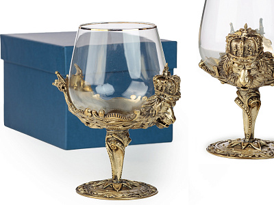 Бокал для коньяка "Лев"