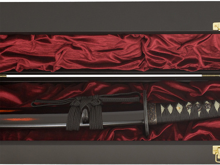 Катана, меч самурайский "Акебоно" в подарочном футляре