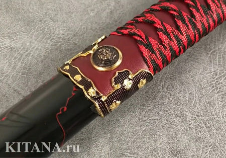 Катана "Шиматцу" с кинжалами когаи и козука в подарочном футляре