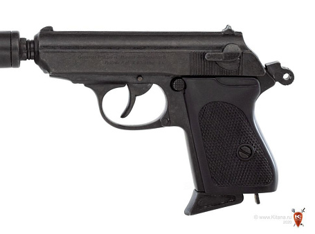 Пистолет с глушителем Джеймса Бонда (макет, ММГ)