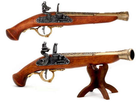 Пистолет кремневый (Германия, XVII в.)