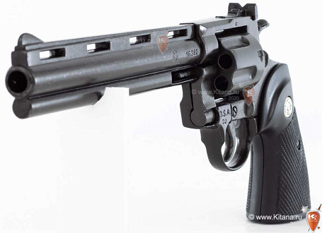 Револьвер Python 8" Магнум, США, 1955г. (макет, ММГ)