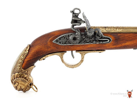 Пистолет кремневый (Германия, XVIII в.)