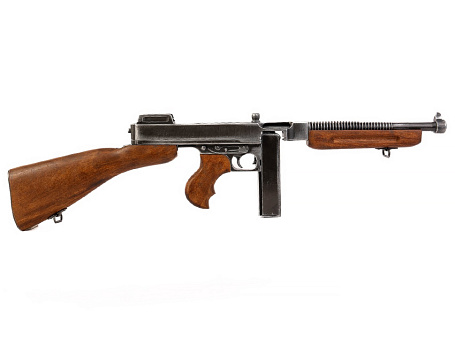 Автомат Томпсона M1A1 состаренный, армия США (макет, ММГ)