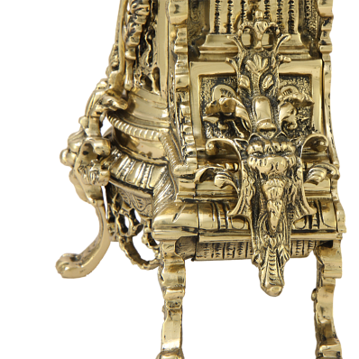 Часы каминные "Пинья", золото