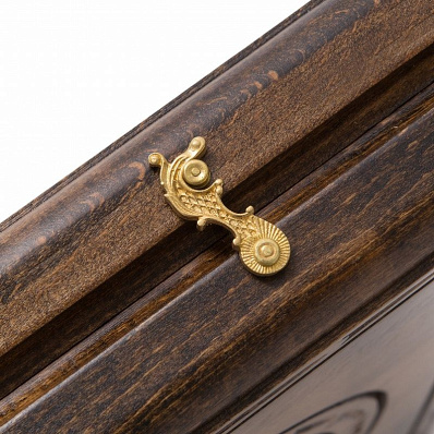 Нарды резные "Золотой Узор 1" 60, Mirzoyan