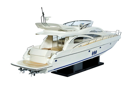 Модель яхты "Manhattan Sunseeker 60", 92 см