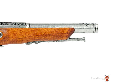 Пистолет кремневый пиратский (XVIII в.)