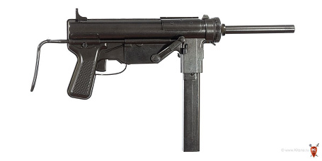 Пистолет-пулемёт M3 "GREASE GUN", США, 1942г. (макет, ММГ)