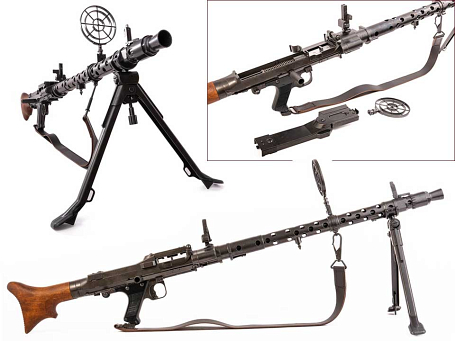 Пулемет MG-34 с прицельной планкой и ремнем (макет, ММГ)