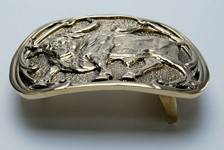 Пряжка "Бык"