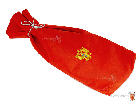 Нагайка казачья "ЛОШАДЬ" в подарочном чехле с вышивкой