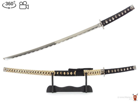 Катана, японский меч на подставке