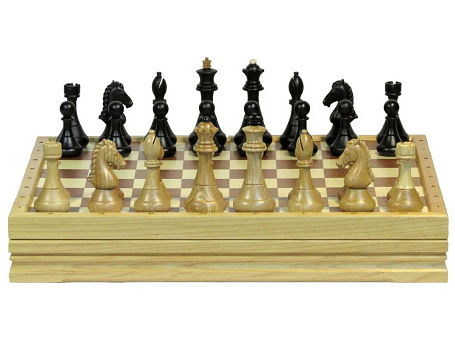 Шахматы классические стандартные (высота короля 10см.)