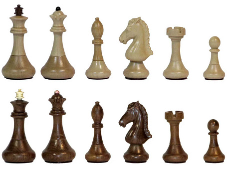 Шахматы классические малые утяжеленные (высота короля 7см.)