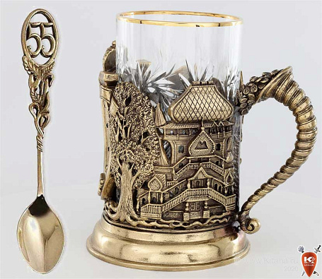 Набор для чая "С юбилеем! 55 лет"